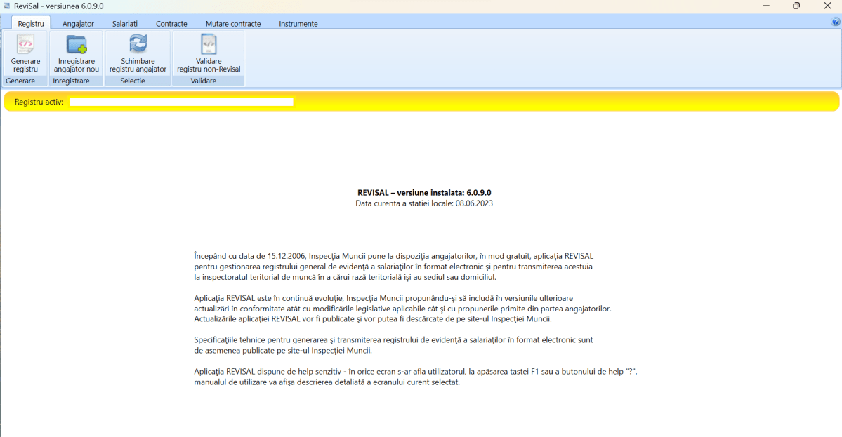 Proiect: Se modifica H.G. nr. 905/2017 privind Registrul general de evidenta al&nbsp;salariatilor