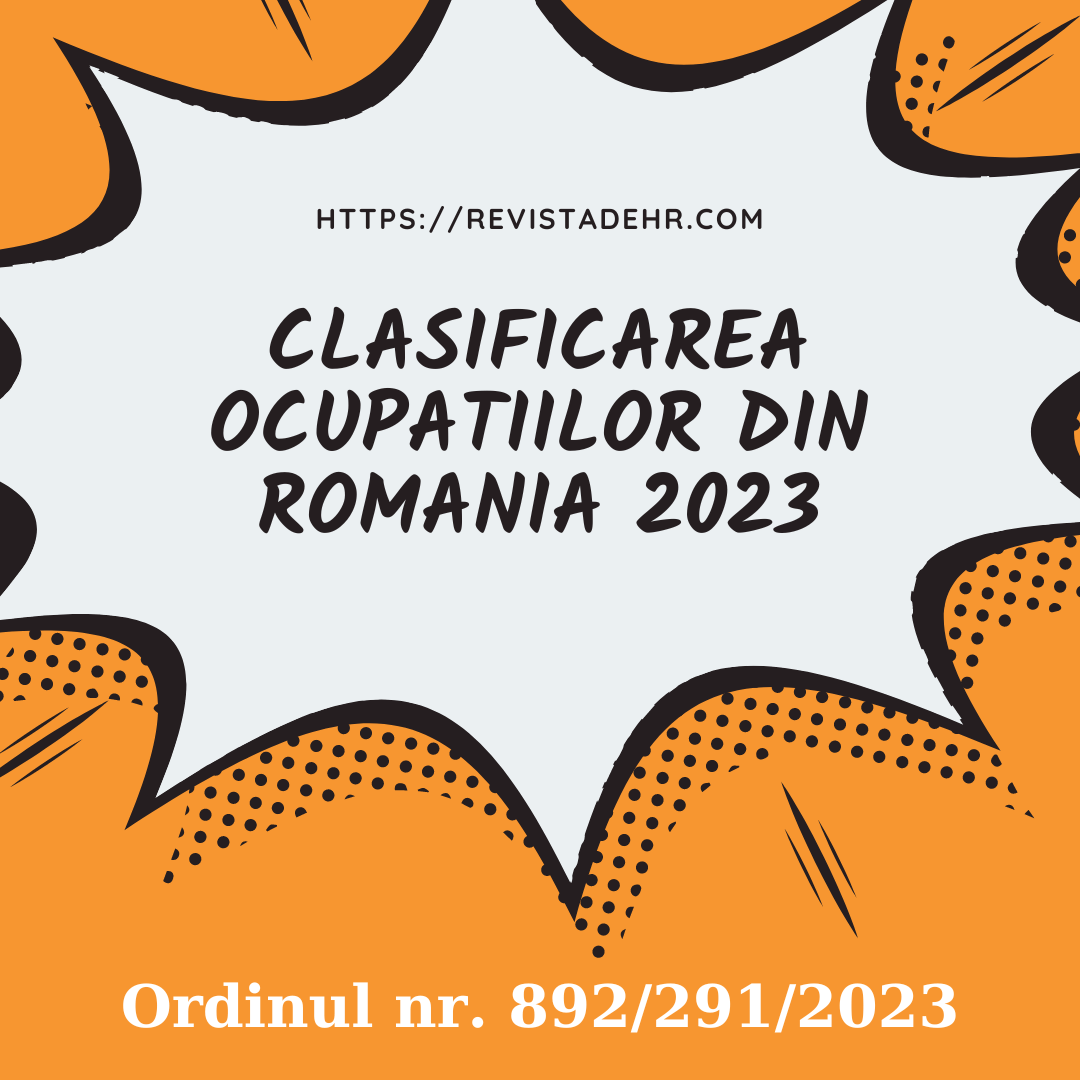 A fost actualizata Clasificarea Ocupatiilor din Romania (C.O.R.) cu inca 8 noi&nbsp;ocupatii