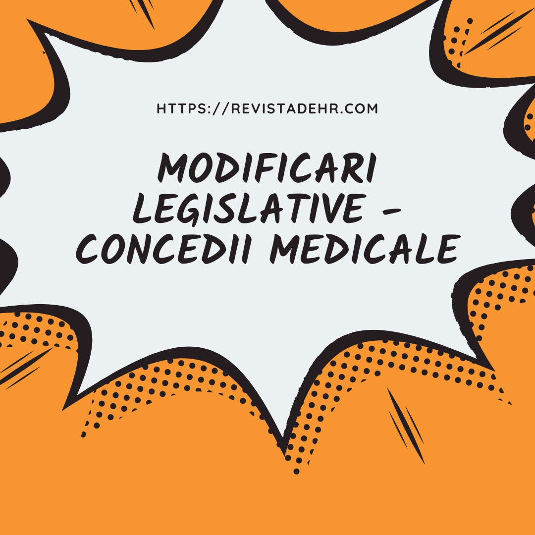 Modificări legislative aduse concediilor&nbsp;medicale